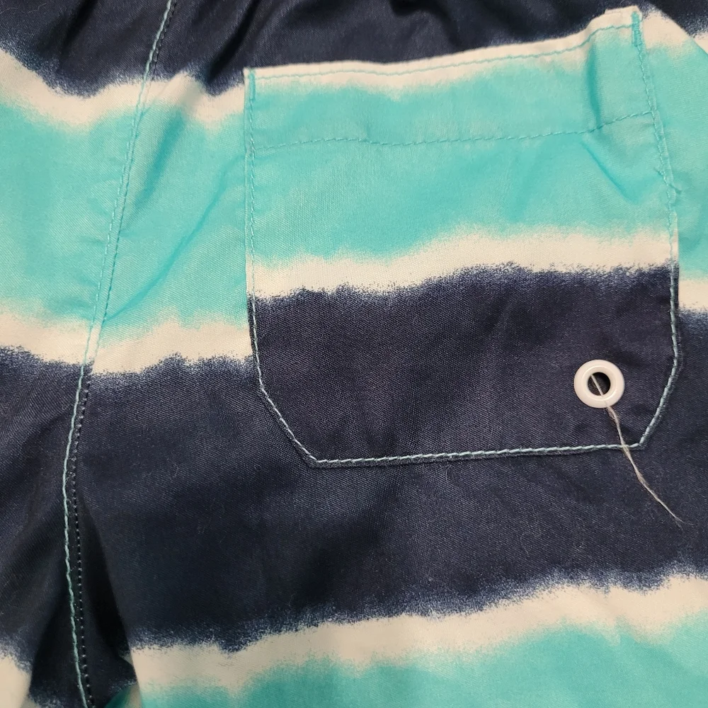 The Children's Place Boys Striped Swim Trunks Size 5/6